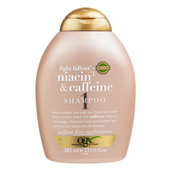 Organix Ogx Niacin & Caffeine 1 Shampoo 385ml