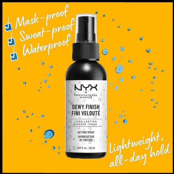 NYX Setting Spray - Dewy Finish - Image 2